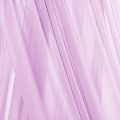 Lilac Elegant Arch Draping Fabric Outdoor 1 Panel 29" × 20Ft Sheer Chiffon Curtain Drapes for Fall Wedding Ceremony Birthday Party Garden Brunch