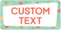 Custom Sign, Custom Street Sign, 11 Font Colors, 13 Font Styles, 4 Hole Options, 22 Sizes, 9x18 Inches, Rust Free DiBound, Fade Resistant, Made in USA by My Sign Center (Mid-Century Modern 2)