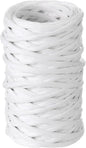 Syhood 65 Feet Floral Wire Rustic Vine Bind Wire for Craft Wrapping Flower Bouquets(White,1 Roll)