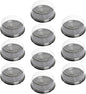 10-Pack Round Cake Stand & Dome - Clear Plastic Cupcake Stand, Cake Carrier & Box