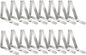 TriPole Tablecloth Clips 16 Pack Large Picnic Table Cover Clips Stainless Steel Tablecloth Clamps for Outdoor Home Kitchen Restaurant Wedding Party, Fit for 1.7”-2.75” Thick Folding Wooden Tables