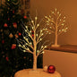 2FT Lighted Birch Tree,Christmas Decorations for Indoor,Table Top Christmas Trees with Lights,Dual Power USB or Battery,Lighted Tree for Winter Holidays Halloween Wedding Decor Set of 2