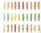80 Pieces Colorful Painted Wood Clothespins for Craft Mini Photo Clips Wooden Clothespin Small Clothes Pins for Photos Pictures Display Wooden Clothe Photo Paper Peg Decorative Clothespins for Wedding