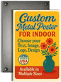Custom Metal Posters By DC for Indoor Use - Personalized Metal Wall Art & Photo Prints | Vintage Signs, Metallica Poster, Wall Bedroom Decor | | Multiple sizes | Made in USA