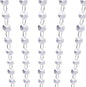 Crystal Clear Acrylic Bead Garland Chandelier Hanging Wedding Decoration 33 FT
