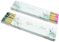 10 Boxes - Customized Matchboxes Colorful Tips (Wedding Design #5, 4" Matchboxes) (4" Matchsticks, Wedding Design #5)