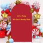 Red Arch Cover Wedding Arch Stand Covers 4FT Arched Backdrop Cover Spandex Arch Covers Stretchy Backdrop for Arches Wall Panels Chiara Back Drop Cover Baby Shower Balloon Party Decorations