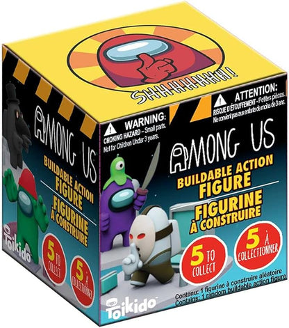 Just Toys LLC Among US 4″ Craftable Buildable Action Figure – Blind‑Bag Collectible (1‑in‑24 Glow‑in‑The‑Dark Rare)