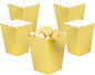 YESON Gold Popcorn Boxes Mini Paper Popcorn Box for Party,Pack of 36