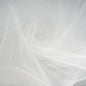 White Tulle Fabric 108" x 10 Yards for Wedding Decoration Pew Bows Christmas Gift Wrapping Ceiling Draping Baby Shower Birthday Party Reception DIY Craft Supplies