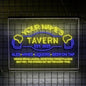 Custom Bar Neon Sign Beer Home Bar Lights Man Cave Acrylic Table LED Personalized Name Tavern Lighted Signs for Men Restaurant Coffee Workshop Garage Poker Signs Gifts