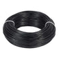 Fashewelry 328 Feet 15 Gauge Aluminum Wire Black Bendable Metal Craft Wire for Beading Jewelry Craft Making (1.5mm)