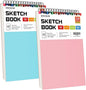 Soucolor Art Supplies Sketching Kit with 100 Sheets 3-Color Sketch Book, Teen Girl Gifts, Arts and Crafts for Kids Ages 8-12, School Supplies Gifts for Artists Adults Teens Girls Boys Kids