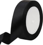 Black Solid Satin Ribbon 1 Inch 25 Yards Solid Polyester Fabric Ribbon for Gift Wrapping Wedding Christmas Baby Shower Birthday Party Decoration Handmade Immortal Flower Craft