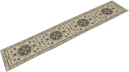 Boho Vintage Elegant Table Runner Farmhouse for Home Farmhouse Kitchen Table Dining Coffee Room Garden Party Wedding Decor 13x72in