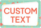 Custom Sign, Custom Street Sign, 11 Font Colors, 13 Font Styles, 4 Hole Options, 22 Sizes, 12x18 Inches, Rust Free DiBound, Fade Resistant, Made in USA by My Sign Center (Mid-Century Modern 2)