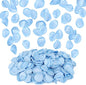 Suream Fake Flower Petals, 300 Pieces Silk Rose Petals Wedding Aisle Scatter Flower Petals for Valentine's Day Engagement Party Dinner Event Bridal Shower(Blue)