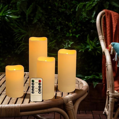 48-Pack LED Flameless Candles with Remote Control - Perfect for Home, Parties, and Special Occasions - Create a Magical Ambiance Effortlessly(Three Sizes)