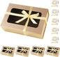 Rose Gold Large Gift Boxes with Window, 13.5"x9"x4.3" Bridesmaid Boxe for Gift Giving,Birthday Gift Box with Magnetic,Closure Lid Gift Boxes for Presents,Cute Boxe,Luxury for Gift Packaging,Gift Box for Wrapping Gifts
