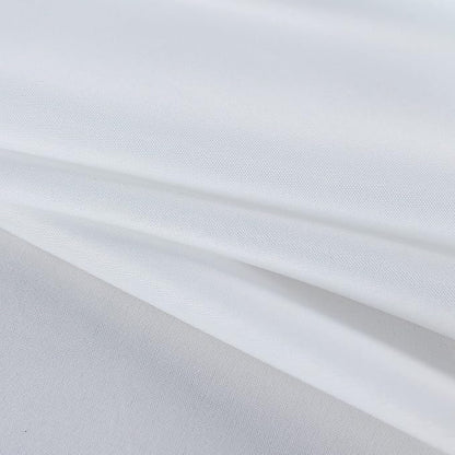 Fitable Square Tablecloth 60x60 inch Tablecloth Stain and Wrinkle Resistant Washable Polyester Table Cloth for Buffet Parties and Camping, White