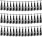 3P Black Foil Fringe Metallic Tassel Streamers Banner Tassel Garland for Parade Floats, Bachelorette, Wedding, Birthday, Halloween, Christmas, Bridal/Baby Shower Party Decorations