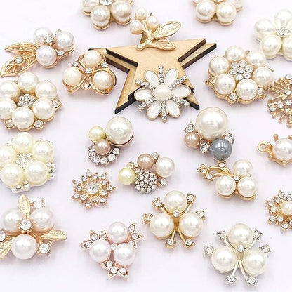 100Pcs 20mm White Round ABS Faux Pearl Beads for Jewelry Making, DIY Crafts, Home Decoration