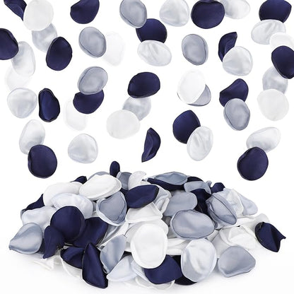 Suream 300 Pcs Silk Rose Petals, Artificial Flower Petals for Wedding Decor, Flower Girl Scatter Petals for Wedding Accessories, Birthday Party Anniversary Ceremony Home Table Centerpieces Decoration