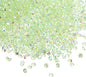 PATIKIL 14000Pcs Wedding Table Scatter Confetti Crystals 3mm Acrylic Diamonds Vase Fillers Gems for Table Centerpiece Decorations Bridal Shower Party, Light Green AB