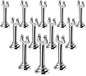 New Star Foodservice 23459 Harp Clip Style, Place Card/Table Number Holder, 3 Inch, Silver, Set of 12, 23442