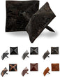 100 Pack 1.25" Square Head Iron Clavos Decorative Nails – Unfinished – Handmade Rustic Square Fasteners for Farmhouse Shutters, Faux Wood, Barn Doors, Shutters, and Gates – Ornamental Wood Accent