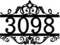 Custom Metal House Numbers for Outside | Personalized Address Numbers for House | House Numbers Sign | Black, White, Silver or Gold Outside Wall Decor