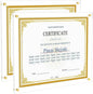 Acrylic Picture Frame for Wall, Clear Diploma Frame, No Drill Floating Frameless Photo Frame for Diploma Certificate Degree Document & Artworks Display, Graduation Gift for Students(2 Pack, 8.5X11 Straight edge)
