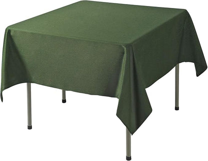 Cupuamon Square Tablecloth 70x70 inch Washable Polyester Fabric Table Cloth for Wedding Party Dining Banquet Decoration（70x70,Willow）