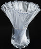 100-PCS Clear Plastic Swizzle Sticks, Crystal Cake Pops, Cocktail Coffee Drink Stirrers, Lolipop Stick, 7.24 Inch