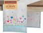 Maison d' Hermine Table Runner 100% Cotton Single Layer Table Runners 72 inches Long Decorative for Home Kitchen Dining Party Wedding Bridal Shower Spring Summer (Flower in The Field, 14.50" x 72")