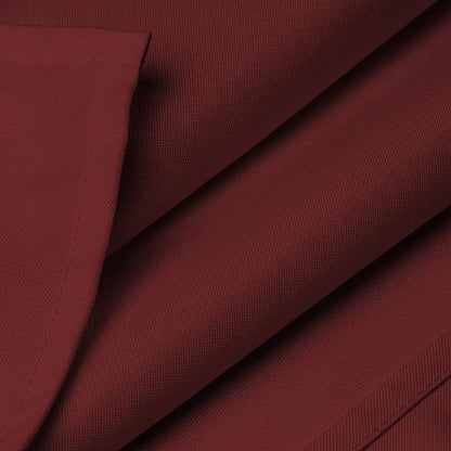 Lann's Linens - 10 Premium 90" x 156" Tablecloths for Wedding/Banquet/Restaurant - Rectangular Polyester Fabric Table Cloths - Burgundy