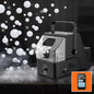 Smoke Machine, 3-in-1 Bubble Fog Machine, 450W Bubble Fogger with Remote Control, Make Colorful Bubbles | Fog Bubbles | Continuous Fog for Stage DJ Wedding Halloween Party