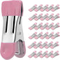 Clothes Pins Heavy Duty 30 Pack - 2.17 Inch Metal Chip Clips, Clothespins for Photo Drying Clothesline Laundry Sock, Bag Clips for Food Kitchen Stainless Steel with Rubber, Pink