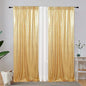 Eternal Beauty Sequin Backdrop Curtains, 2x8 Ft-2 Panels Gold Back Drop for Shimmer Photography Party Wedding Birthday Decor