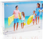 5x7 Inches Acrylic Picture Frames 1 Pack, Double Sided Magnetic Photo Frames,Free Standing on Desk or Table Clear Picture Frames