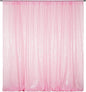 Poise3EHome Pink Sequin Backdrop,8FT x 10FT Sequin Photography Backdrop Curtain for Party Decoration