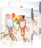 TWING 2 Pack 4x4 Acrylic Picture Frame, Horizontal Magnet Double Sided 4x4 Picture Frame Set with Microfiber Cloth, 10 + 10MM Thickness Clear Desktop Acrylic Photo Frame Display Gifts Ideal, Ideal
