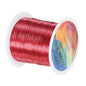 0.3mm Jewelry Wire, 28 Gauge 328FT Craft Wire Copper Beading Wire for Jewelry Making/Planting/Weaving/DIY Crafting, Soft Metal Wires [100M, Red]