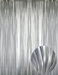 GOER 3.2 ft x 8.2 ft Metallic Tinsel Foil Fringe Curtains Party Photo Backdrop Party Streamers for Birthday,Graduation,New Year Eve Decorations Wedding Decor (1 Pack,Matte Silver,Thick Material)