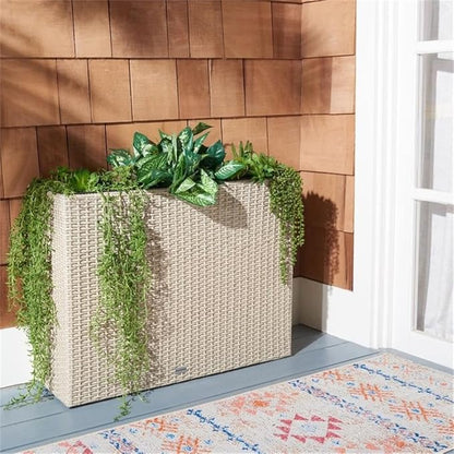 SAFAVIEH Outdoor Collection Rita Wicker Flower Rack