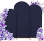Wedding Arch Cover 4FT 5FT 6FT Arch Backdrop Cover Spandex Fitted Arch Cover for Round Top Chiara Backdrop Stand Covers for Wedding Birthday Party Baby Shower Banquet Ceremony Decoration