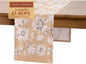 Maison d' Hermine Table Runner 100% Cotton Single Layer Table Runners 108 inches Long for Thanksgiving Christmas Decorations Home Kitchen Dining Party Wedding (Pretty Autumn, 14.5" x 108")
