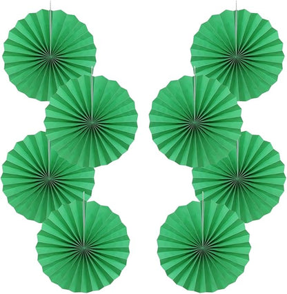 Green Party Decorations,Green Paper Decorations For Party,Tennis Party Decorations Party Paper Fans Bulk 12in,Graduation Decoration Classroom Decor,St Patrick'S Day Decortions 30 Color Diy Set （Green）