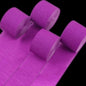 PartyWoo Purple Crepe Paper Streamers 4 Rolls 328 ft Pack of Neon Purple Crepe Paper for Graduation Baby Shower Halloween Birthday Party Decorations (1.8 Inch x 82 Ft/Roll), Purple-732