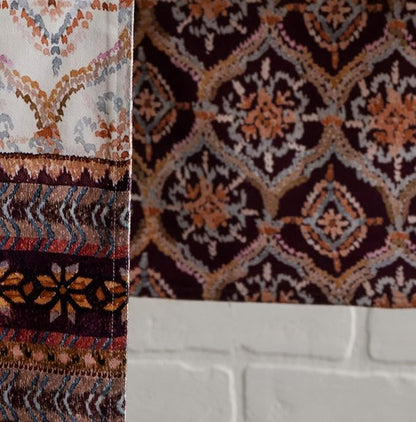 Maison d' Hermine Table Runner 100% Cotton Double Layer Table Runners 72 inches Long for Thanksgiving Christmas Decorations Home Kitchen Dining Party Wedding (Fair Isle, 14.5" x 72")